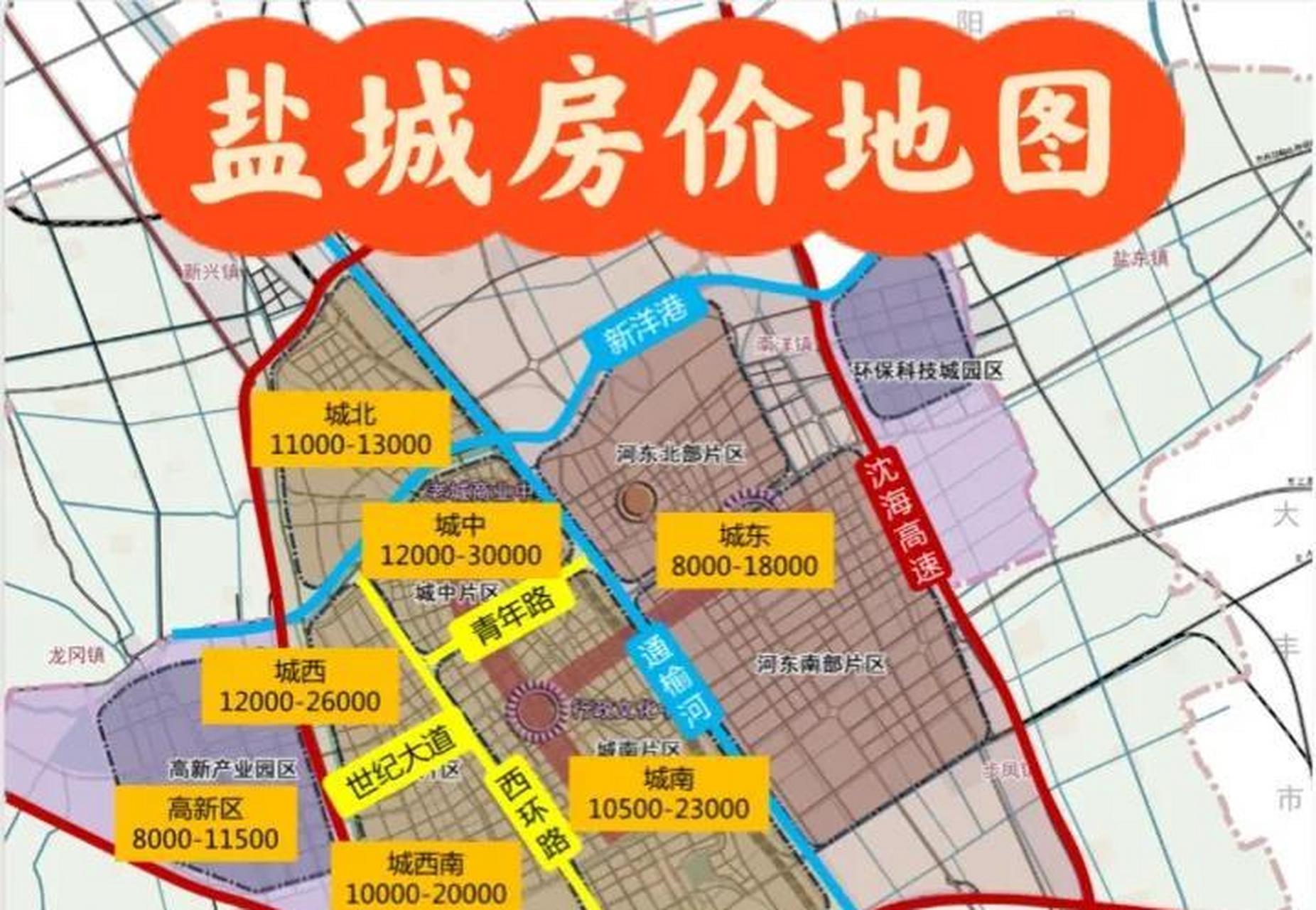 盐城河东4月最新房价
