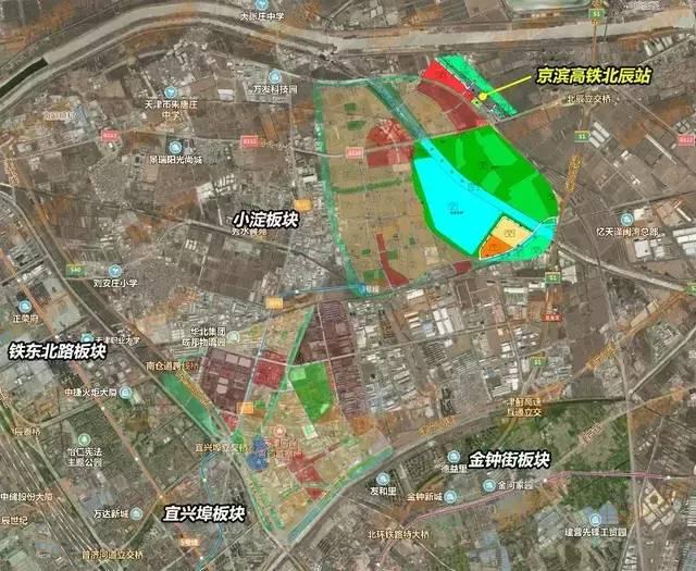 天津北辰区最新规划图