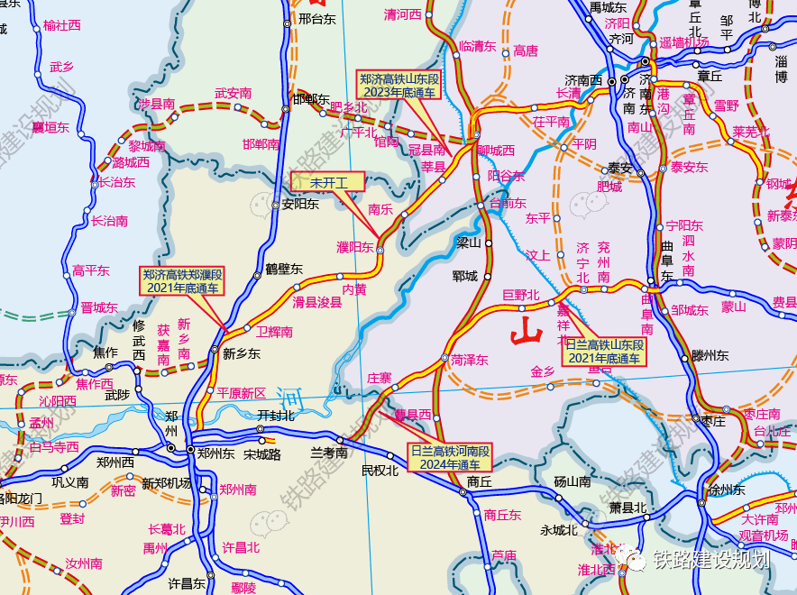 郑济高铁路线最新消息