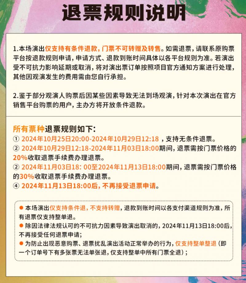 最新退票